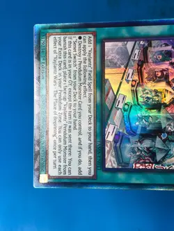 YUGIOH Collector's Rare Vaylantz Wars - The Place of Beginning TAMA-EN011 PLAYED - Image 4