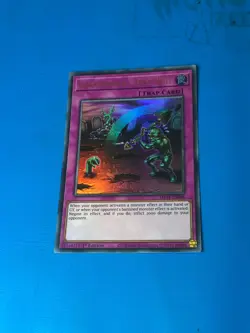 YUGIOH Ultra Rare Gravekeeper's Trap Hole MP21-EN086 1st Edition PLAYED - Image 1