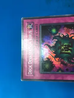 YUGIOH Super Rare Deck Devastation Virus FET-EN058 1st Edition PLAYED - Image 3