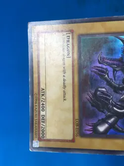 YUGIOH Ultra Rare Red-Eyes B. Dragon LOB-E056 PLAYED - Image 4