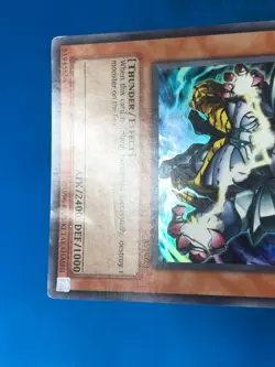YUGIOH Super Rare Zaborg The Thunder Monarch AST-023 PLAYED - Image 4