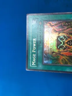 YUGIOH Ultra Rare Mage Power LON-050 PLAYED - Image 3