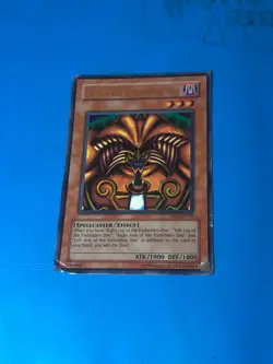 YUGIOH Ultra Rare Exodia The Forbidden One DB1-EN139 PLAYED - Image 1