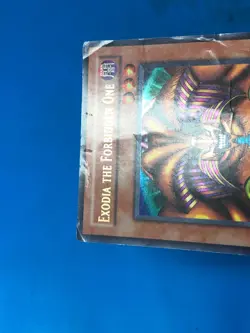 YUGIOH Ultra Rare Exodia The Forbidden One DB1-EN139 PLAYED - Image 3