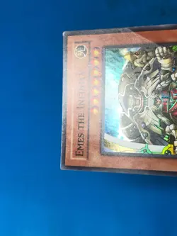 YUGIOH Super Rare Emes The Infinity DBT-EN001 PLAYED - Image 3