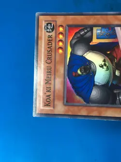 YUGIOH Super Rare Koa'Ki Meiru Crusader ANPR-EN019 1st Edition PLAYED - Image 3