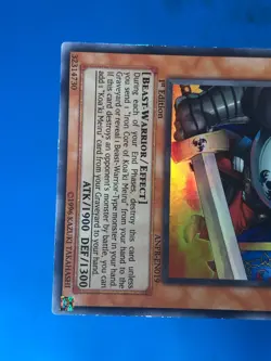 YUGIOH Super Rare Koa'Ki Meiru Crusader ANPR-EN019 1st Edition PLAYED - Image 4