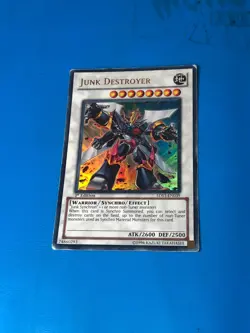 YUGIOH Ultra Rare Junk Destroyer 5DS3-EN039 1st Edition PLAYED - Image 1