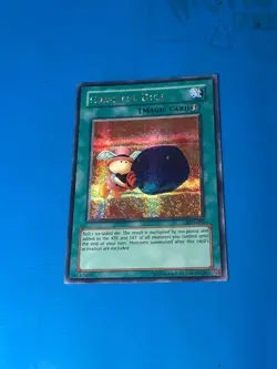 YUGIOH Secret Rare Graceful Dice EDS-002 PLAYED - Image 1