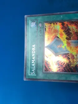 YUGIOH Secret Rare Salamandra SDD-E003 PLAYED - Image 3