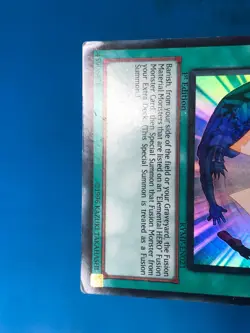 YUGIOH Ultra Rare Miracle Fusion RYMP-EN021 1st Edition PLAYED - Image 4