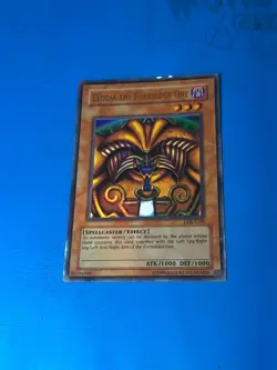 YUGIOH Ultra Rare Exodia The Forbidden One LOB-E101 PLAYED - Image 1