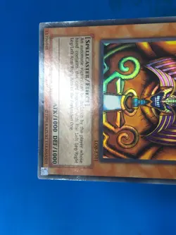 YUGIOH Ultra Rare Exodia The Forbidden One LOB-E101 PLAYED - Image 4