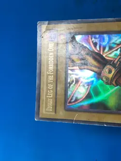 YUGIOH Ultra Rare Right Left Of The Forbidden One LOB-E097 PLAYED - Image 3