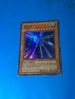 YUGIOH Super Rare Suijin MRD-027 PLAYED - Image 1