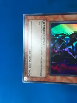YUGIOH Super Rare Gearfried The Iron Knight PSV-E101 PLAYED - Image 5
