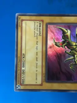 YUGIOH Super Rare Curse Of Dragon LOB-066 PLAYED - Image 4