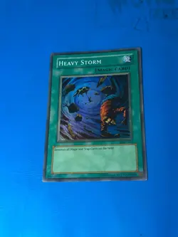 YUGIOH Super Rare Heavy Storm MRD-142 PLAYED - Image 1