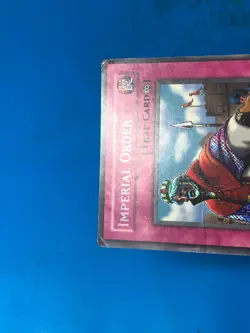 YUGIOH Secret Rare Imperial Order PSV-104 PLAYED - Image 3