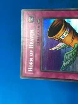 YUGIOH Ultra Rare Horn Of Heaven MRD-130 PLAYED - Image 3