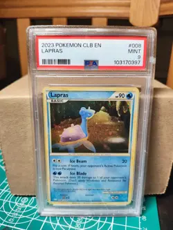 2023 POKEMON CLASSIC CLB #008 LAPRAS PSA 9 MINT - Image 1