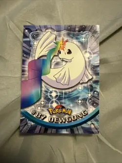 Dewgong #87 Topps Pokemon 2000 TV Animation Edition Non Holo Blue Logo - Image 1