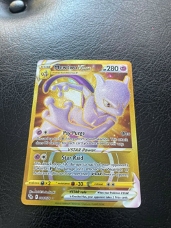 Mewtwo VSTAR 086/078 Secret rare Pokemon - Pokemon GO 2022 NM - Image 2