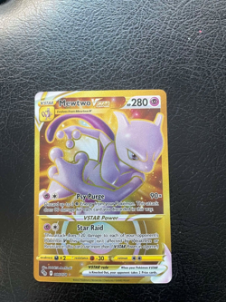 Mewtwo VSTAR 086/078 Secret rare Pokemon - Pokemon GO 2022 NM - Image 3