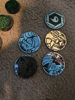Lot of 5x Official Pokemon TCG Coins (No Duplicates)! - Image 3