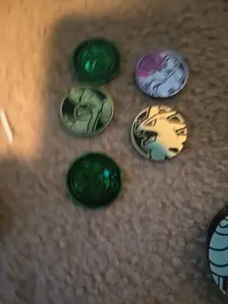 Lot of 5x Official Pokemon TCG Coins (No Duplicates)! - Image 5