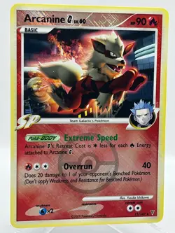 Arcanine G 15/147 Platinum Reverse Holo League Promo 2009 Pokemon TCG Card - Image 2