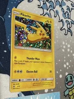 Pikachu 5/12 McDonald's Collection 2017 Pokemon TCG - Image 3