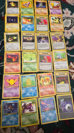 Pokemon Cards 1st Edition Team Rocket Lot of 24 Vintage - Image 1