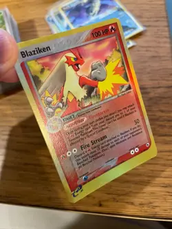 NM! Blaziken (3/109) EX Ruby & Sapphire Reverse Holo Pokemon Card! FAST P&P! - Image 3