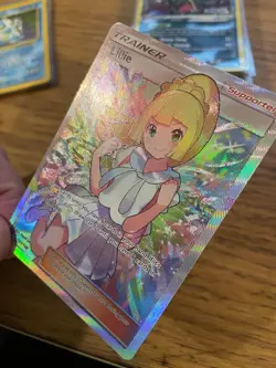 NM! Lillie (151/156) Sun & Moon Ultra Prism Full Art Trainer Rare Pokemon Card! - Image 4