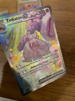 NM! Tinkaton ex (262/193) Paldea Evolved Special Illustration Rare Pokemon Card! - Image 3
