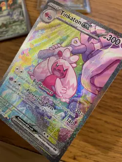 NM! Tinkaton ex (262/193) Paldea Evolved Special Illustration Rare Pokemon Card! - Image 4
