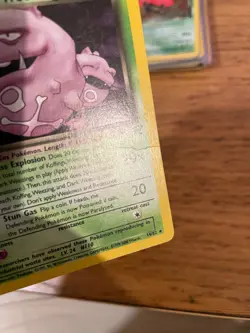 PLAYED! Dark Weezing (14/82) Holo Team Rocket Pokemon Card FAST & FREE P&P! - Image 3