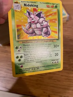 NEAR MINT! Nidoking (11/102) Holo Base Set Pokemon Card! FAST & FREE P&P! - Image 3