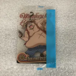 One Piece Morinaga Card Luffy #039 Vintage Collectible Trading Card - Image 1
