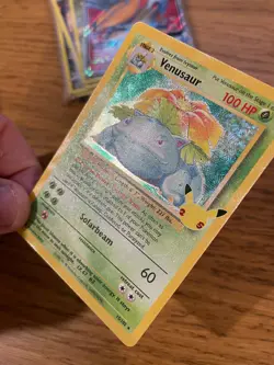 NEAR MINT! Venusaur (15/102) Celebrations Classic Holo Pokemon Card! FAST P&P! - Image 4