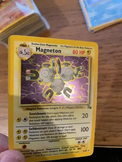 EXCELLENT! Magneton (11/62) Holo Fossil Set Pokemon Card! FAST & FREE P&P! - Image 3