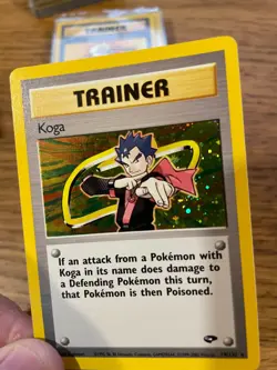 MINT! Koga Trainer (19/132) Gym Challenge Holo Pokemon Card! FAST P&P! - Image 4
