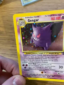MINT! Gengar (5/62) Holo Fossil Set Pokemon Card! FAST & FREE P&P! - Image 3
