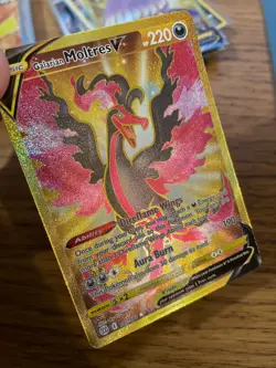 NEAR MINT! Galarian Moltres (183/172) Brilliant Stars Secret Rare Pokemon Card! - Image 3