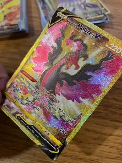 NEAR MINT! Galarian Moltres (183/172) Brilliant Stars Secret Rare Pokemon Card! - Image 4