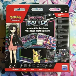 Pokemon -Set of 2- [Marnie / Steven] Rival Battle Decks Sealed - Image 3