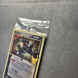 Pokemon Greninja Gold Star Promo SWSH144 Celebrations (SEALED) - Image 4