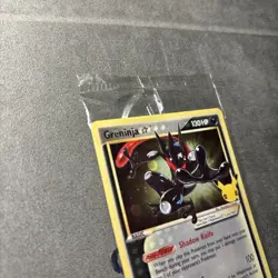 Pokemon Greninja Gold Star Promo SWSH144 Celebrations (SEALED) - Image 5