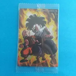 Dragon Ball Card Wafers Son Gohan & Krillin Collectible Snack Cards - Image 1